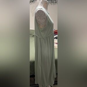 Elegant Green Women's Dress